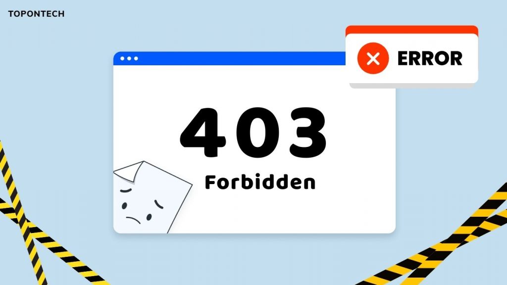 Lỗi 403 forbidden