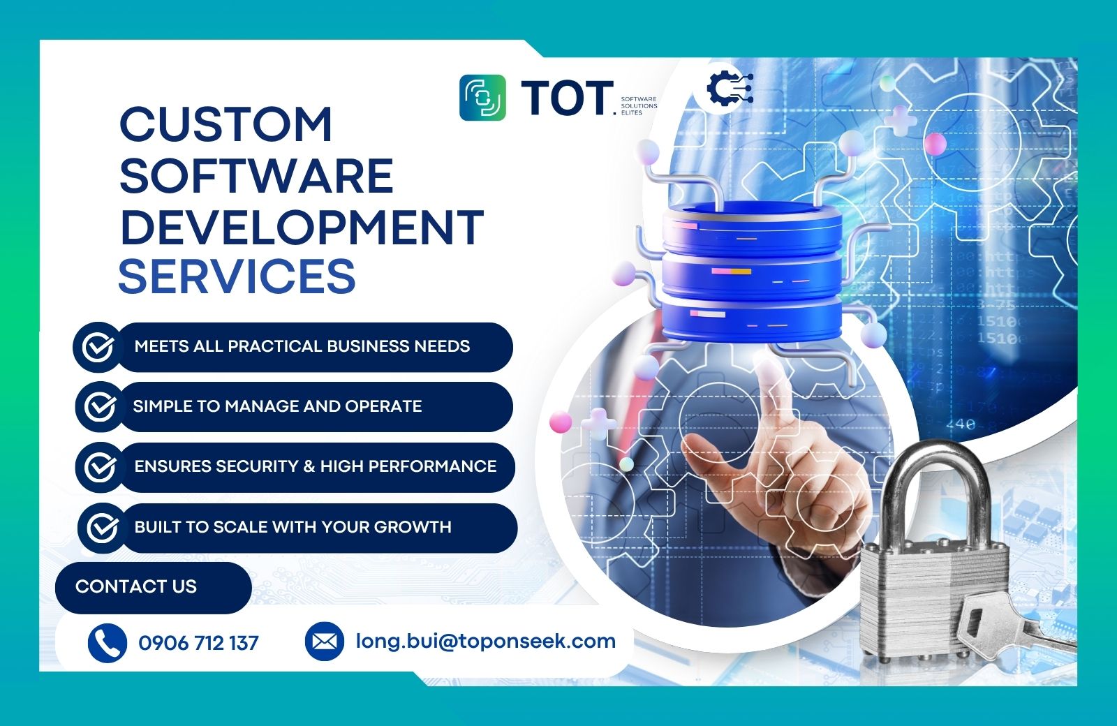 custom software development service